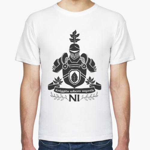 Футболка с принтом Kniggits Whom Bayeth