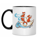 Кружка двухцветная