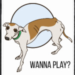 Игривая левретка