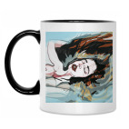 Кружка двухцветная