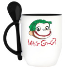 Кружка с ложкой