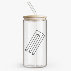 Банка с бамбуковой крышкой