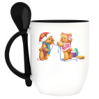 Кружка с ложкой