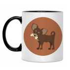 Кружка двухцветная