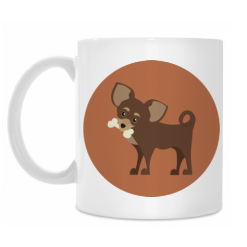 Кружка с принтом Sweet dog