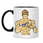 Кружка двухцветная