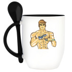 Кружка с ложкой