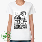 Женская футболка органик