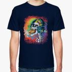 Классическая футболка Rock Skull