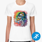 Женская спортивная футболка