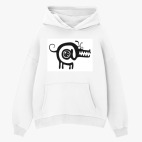 Толстовка худи оверсайз