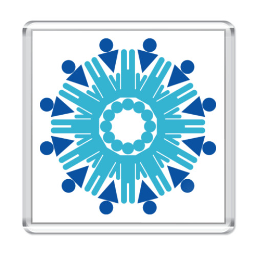 Магнит с принтом boys