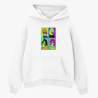 Толстовка худи оверсайз