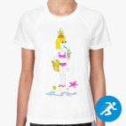 Женская спортивная футболка