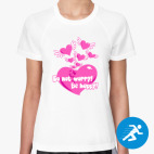 Женская спортивная футболка