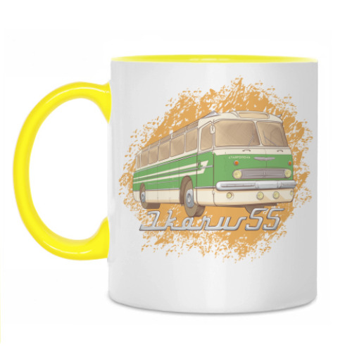 Кружка с принтом IKARUS 55
