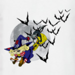 ведьма и кот