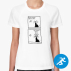 Женская спортивная футболка