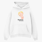 Толстовка худи оверсайз