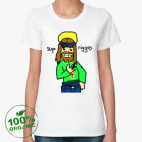 Женская футболка органик