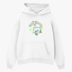 Толстовка худи оверсайз