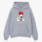 Толстовка худи оверсайз