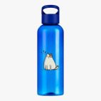 Прозрачная спортивная бутылка