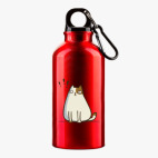 Металлическая бутылка 400 мл UV-DTF