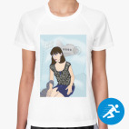 Женская спортивная футболка