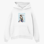 Толстовка худи оверсайз