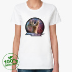 Женская футболка органик