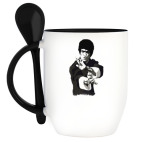 Кружка с ложкой