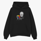 Толстовка худи оверсайз