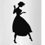 девушка в тени