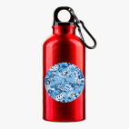 Металлическая бутылка 400 мл UV-DTF