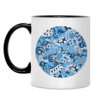 Кружка двухцветная