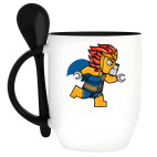 Кружка с ложкой