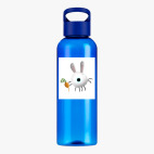 Прозрачная спортивная бутылка