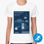 Женская спортивная футболка