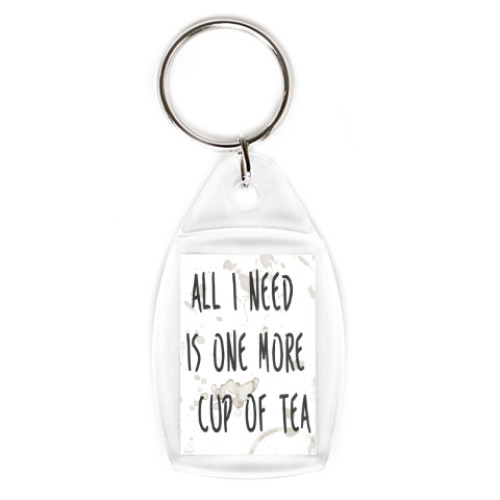 Брелок с принтом Чашка чая