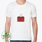 Мужская футболка органик