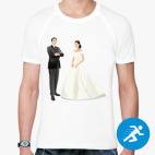 Мужская спортивная футболка