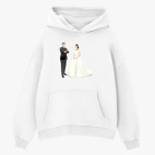 Толстовка худи оверсайз