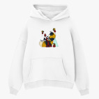 Толстовка худи оверсайз