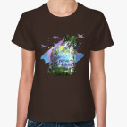 Птицы. Небо. Полет. Свобода. Простор. Березы.