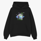 Толстовка худи оверсайз