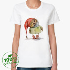 Женская футболка органик