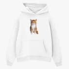 Толстовка худи оверсайз