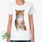 Женская футболка органик