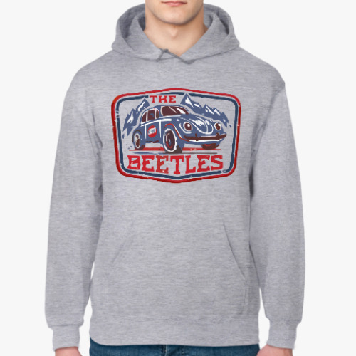 Толстовка худи с принтом Beetles